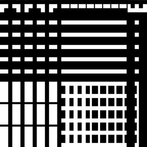 Grid 030 Fabric - Textile Design
