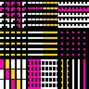 Grid 030 Fabric - Textile Design