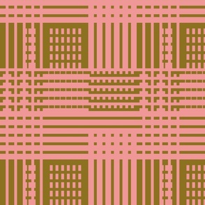Grid 030 Fabric - Textile Design