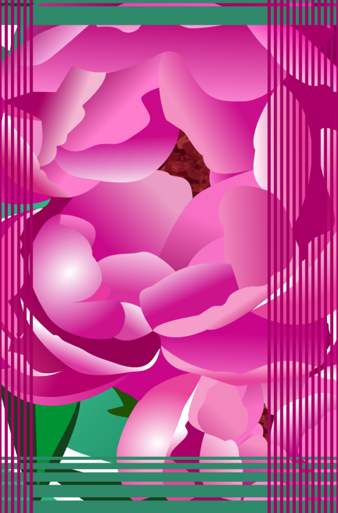 Abstract Peonies 034