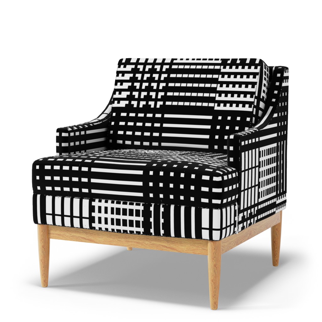 Grid 030 Fabric - Textile Design