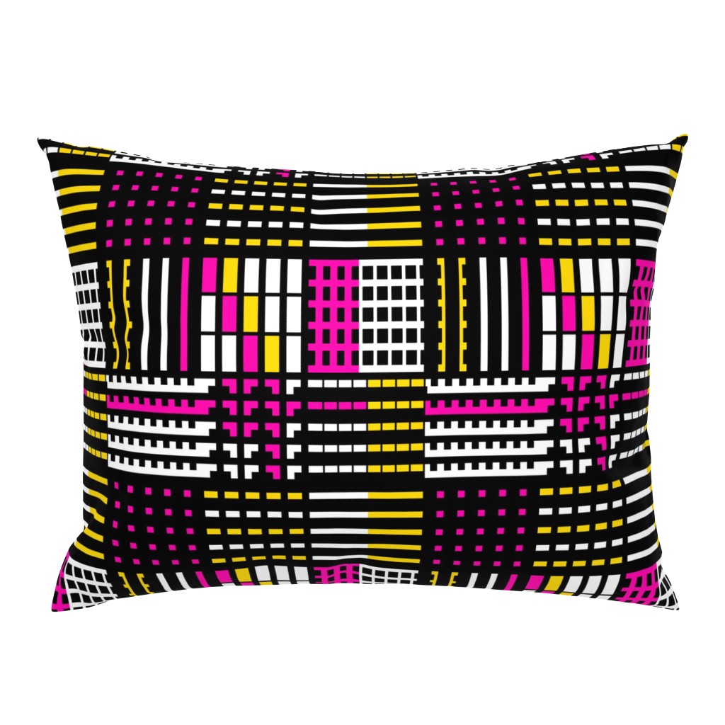 Grid 030 Fabric - Textile Design