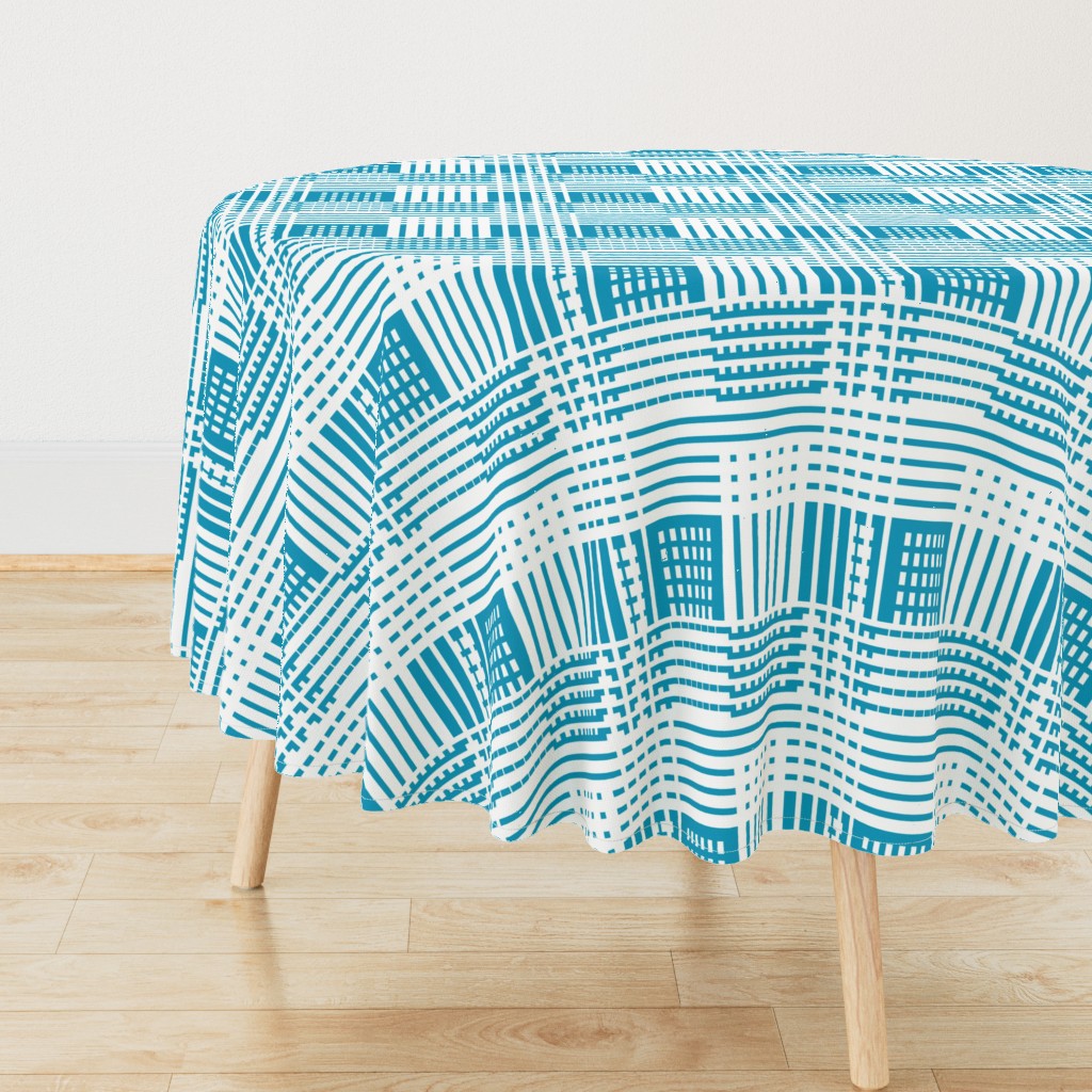 Grid 030 Fabric - Textile Design