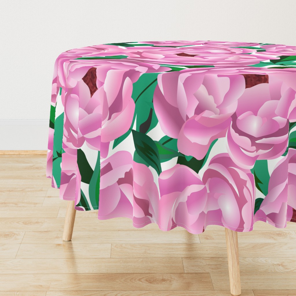 The Peonies 034 Textile Design, Fabric Design