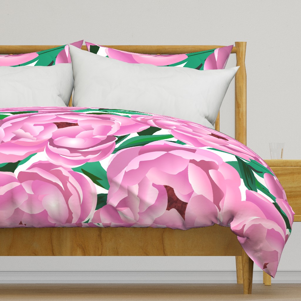 The Peonies 034 Textile Design, Fabric Design