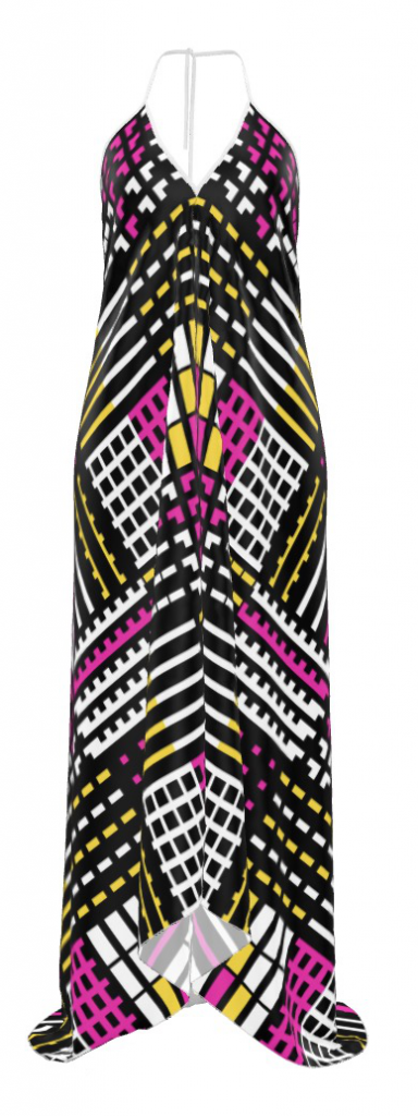 Grid 030 Fabric - Textile Design