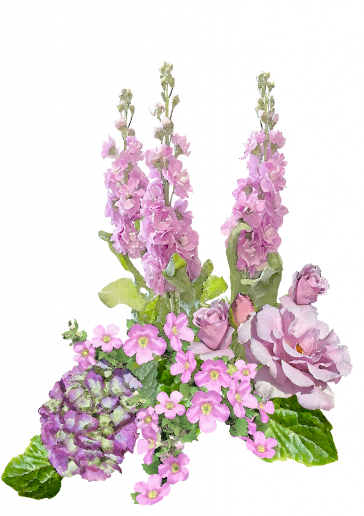 Le Bouquet 052 Textile Design, Fabric