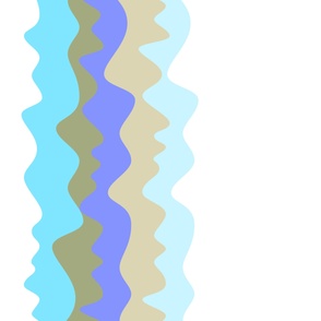 The Waves 061 Textile Design, Fabric Design