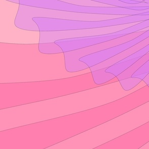 065 Yin Yang Spiral Textile Design, Fabrics and Wallpapers