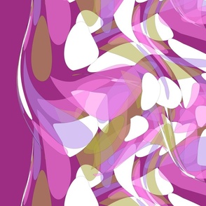 Abstract Blossom Collection Textile Design, Surface Pattern Design