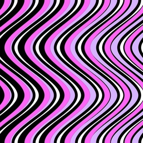 Curved Rhythm Textile Design Collection