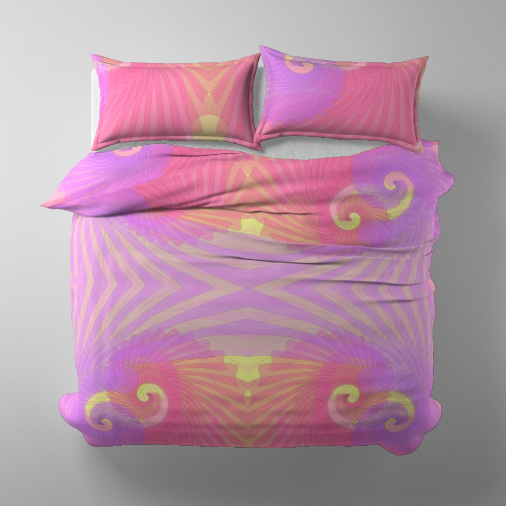 Yin Yang Spiral 066 Textile Design, Fabric Design