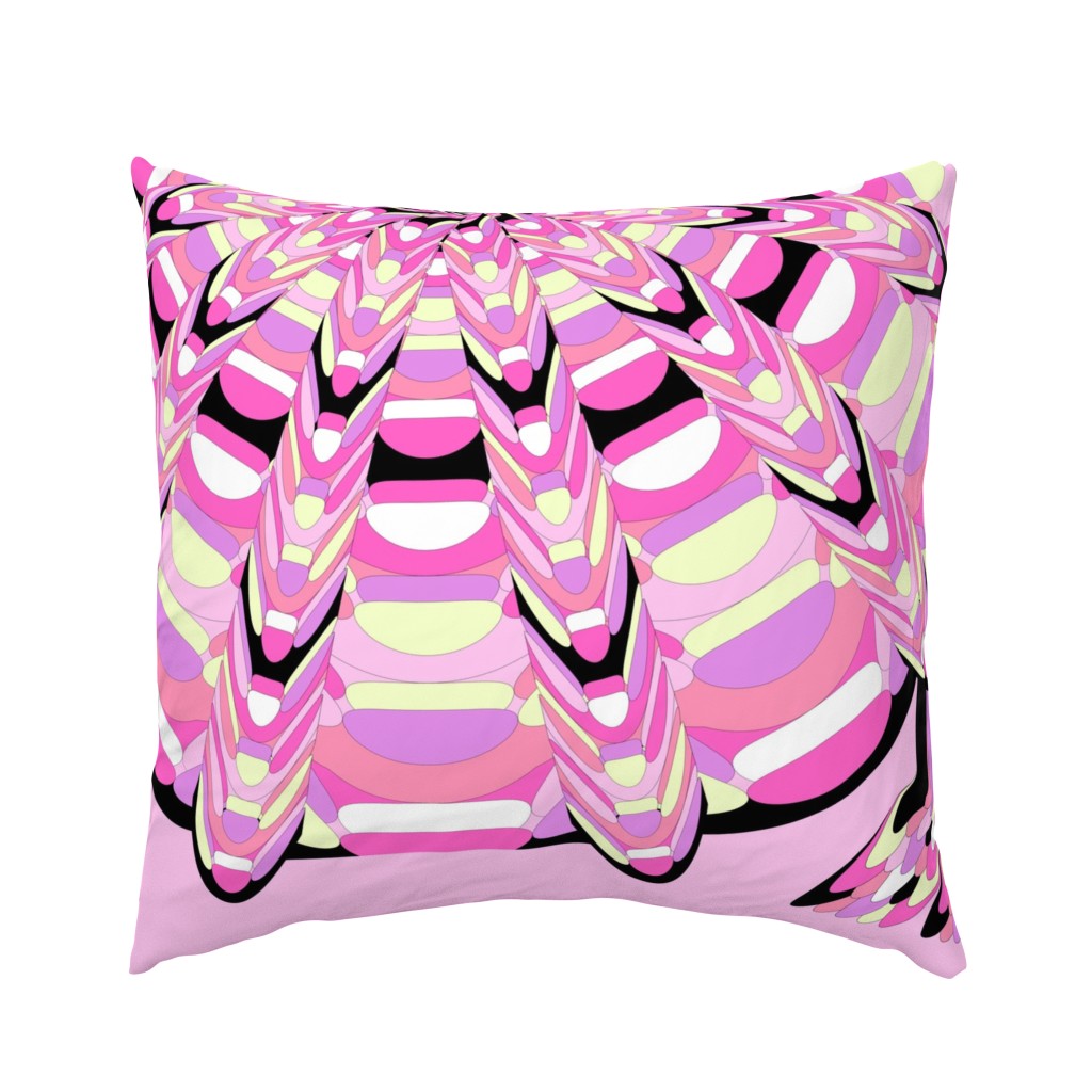 The Wheel of Feathers 082 Textile Design, Fabric Design