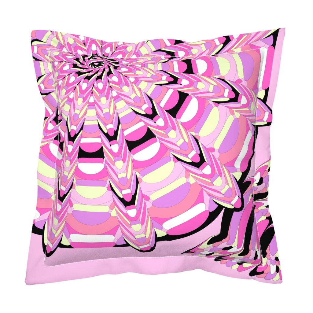 The Wheel of Feathers 082 Textile Design, Fabric Design