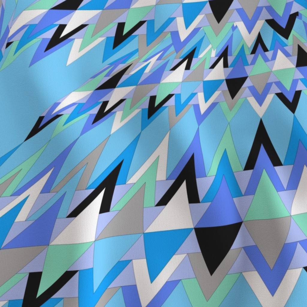 The Shard 076 Textile Design, Fabric Design