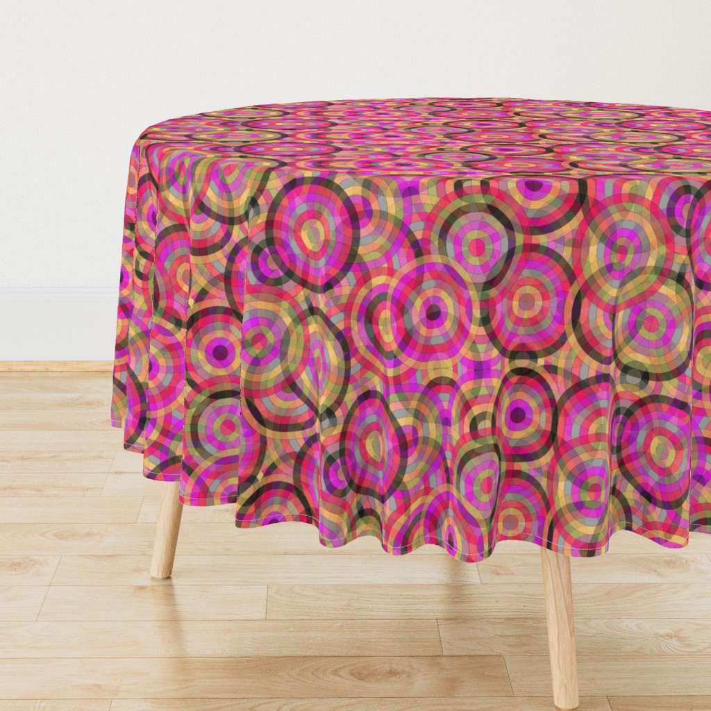 Concentric Collection Surface Pattern Design