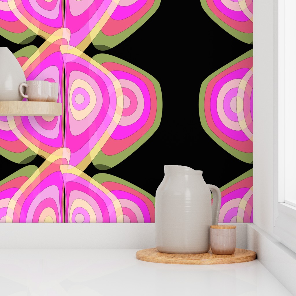 Concentric Collection Surface Pattern Design