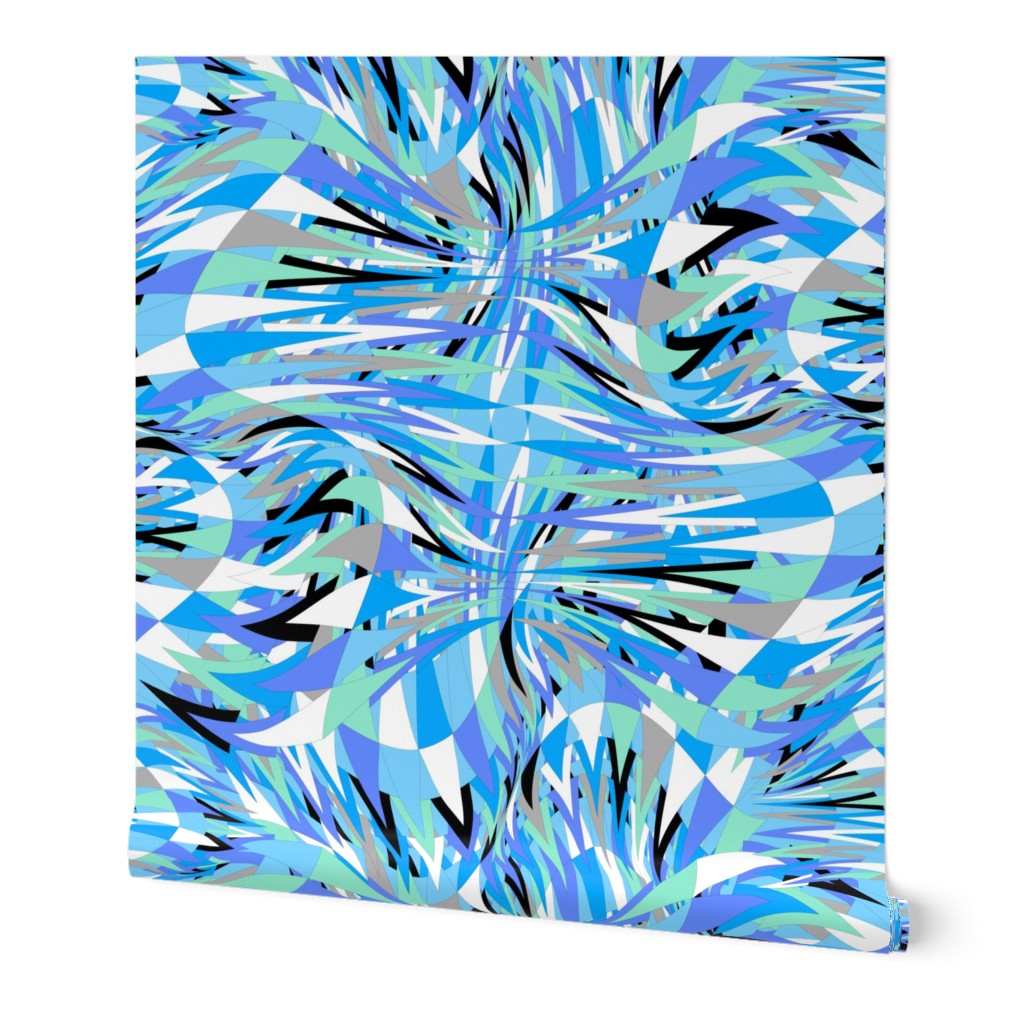 Shards in Motion 089 Surface Pattern Design