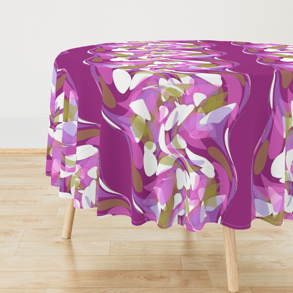 Abstract Blossom Collection Textile Design, Surface Pattern Design