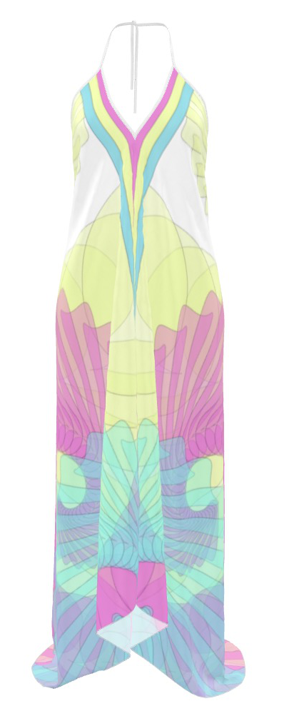 067 Overlapping Spirals Textile Design, Fabrics and Wallpapers