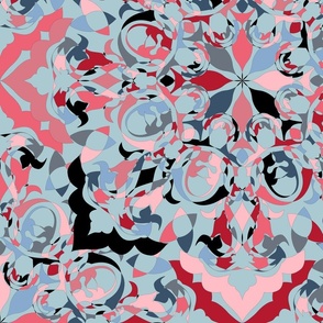 Medallion Collection, Surface Pattern Design, Textile Design